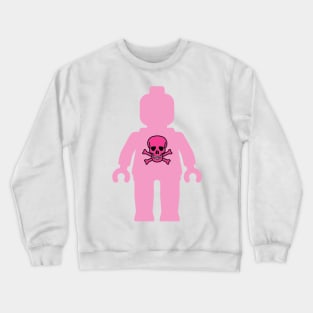 Minifig with Skull Design Crewneck Sweatshirt